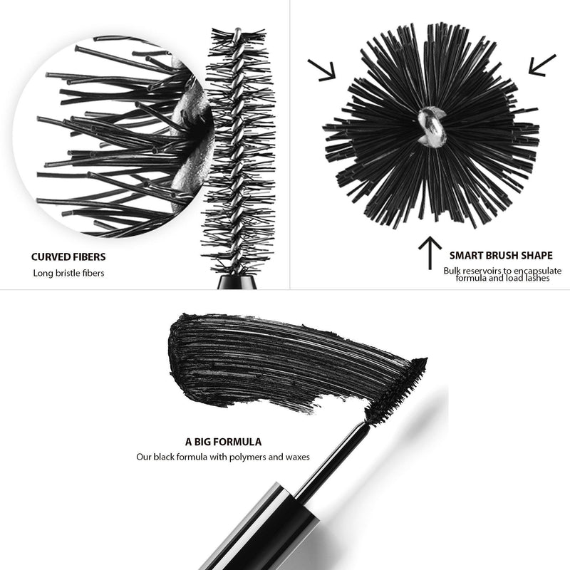 Lancôme Waterproof Mascara Black 8ml, imported from the UK
