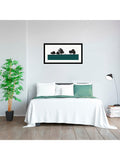 John Lewis Jacky Al-Samarraie Roundhay Park framed print, 44.5 x 84.5cm, UK version