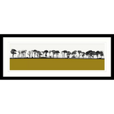 John Lewis framed print 'Northumberland' by Jacky Al-Samarraie, 40.5 x 104.5cm, UK version