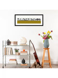 John Lewis framed print 'Northumberland' by Jacky Al-Samarraie, 40.5 x 104.5cm, UK version