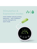 MAM 2-in-1 electric breast pump for baby feeding (British brand)