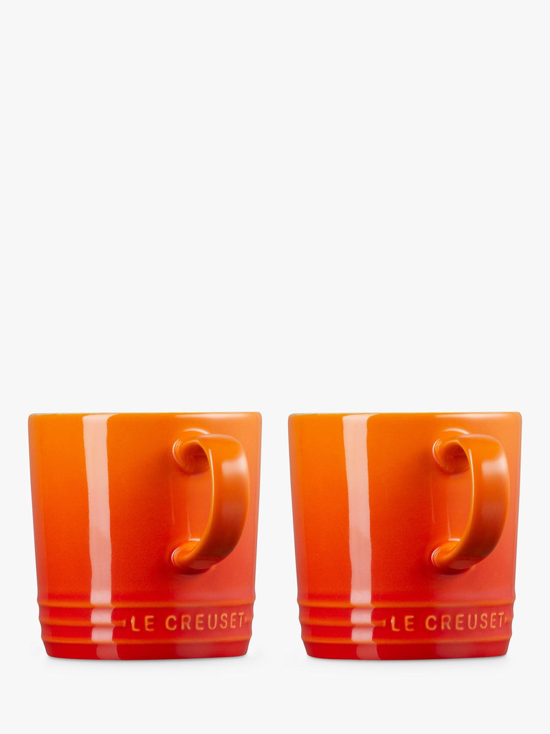 Le Creuset stoneware mugs set of 2 350ml, UK version