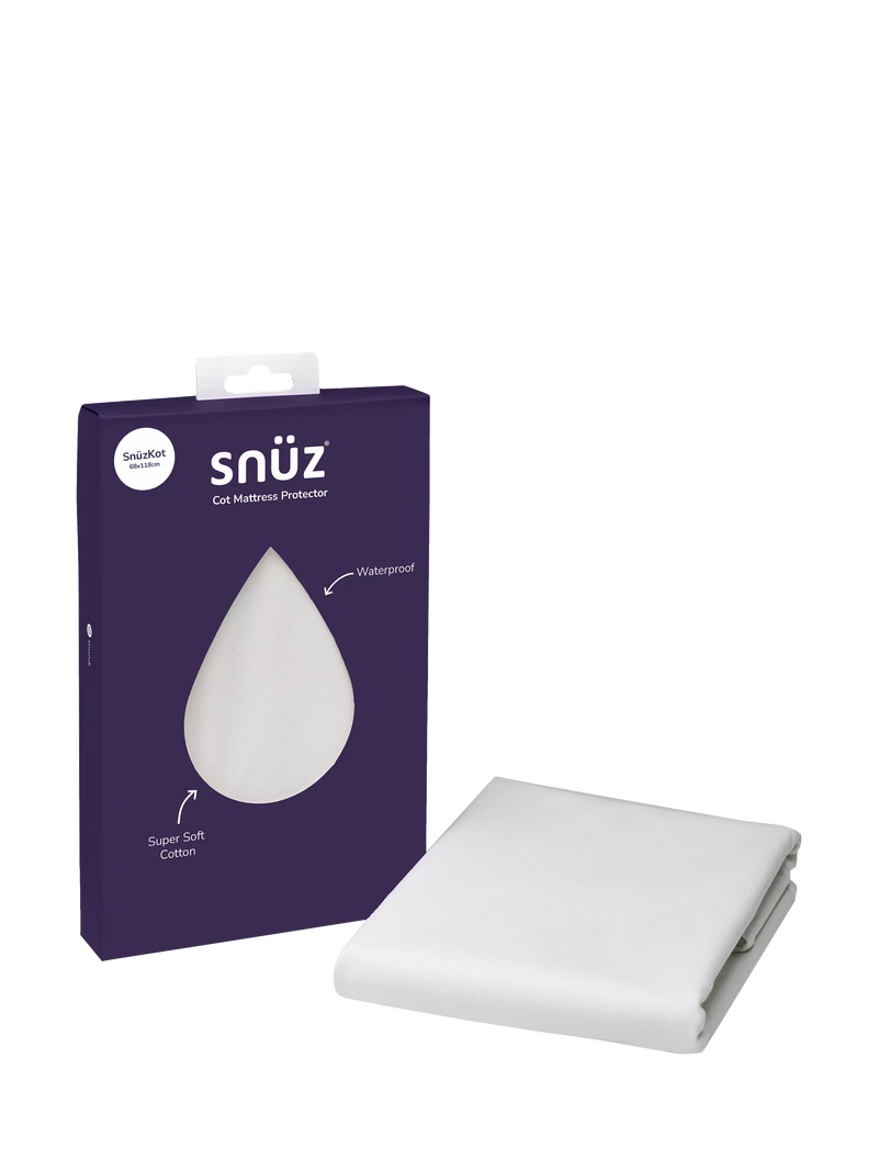 Snüz Miracle Waterproof Mattress Protector Cot Cotbed (British brand)