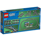 LEGO City 60238 switch tracks 8 pieces, imported from the UK