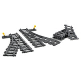 LEGO City 60238 switch tracks 8 pieces, imported from the UK