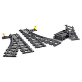 LEGO City 60238 switch tracks 8 pieces, imported from the UK