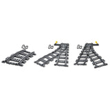 LEGO City 60238 switch tracks 8 pieces, imported from the UK