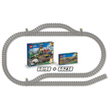 LEGO City 60238 switch tracks 8 pieces, imported from the UK