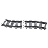 LEGO City 60238 switch tracks 8 pieces, imported from the UK