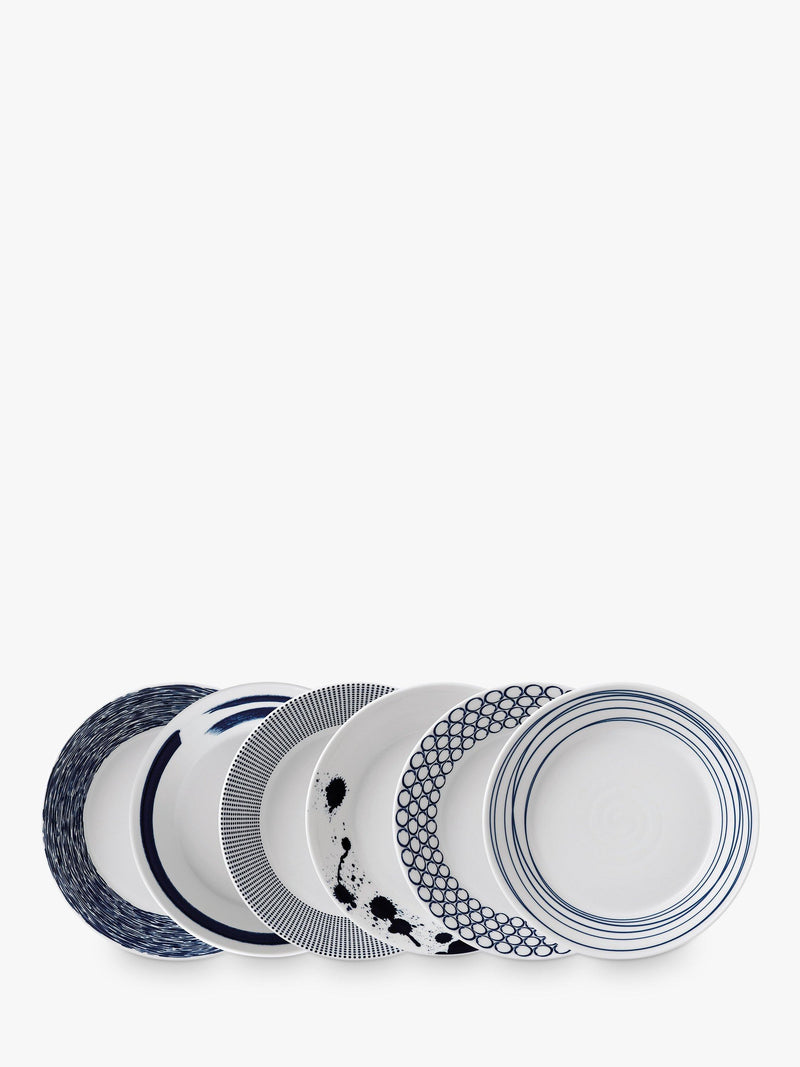 Royal Doulton pasta bowls set of 6 23cm, imported from the UK