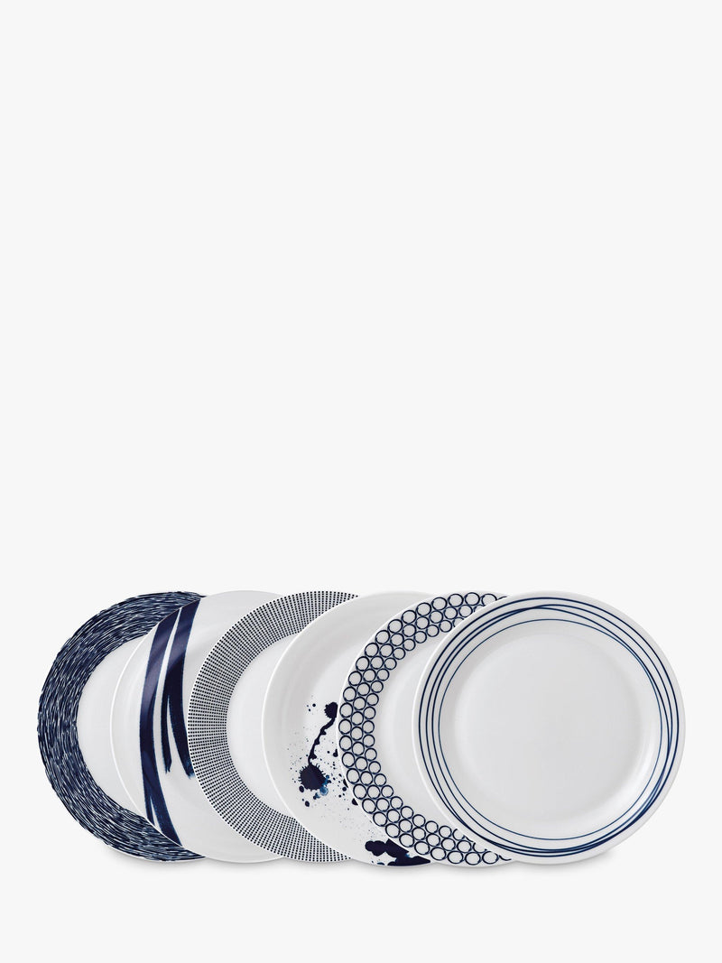 Royal Doulton Pacific blue dinner plates 28cm - British product