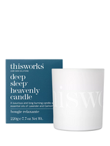 John Lewis This Works Deep Sleep Heavenly Scented Candle, 220g- Buy online at McGrocer