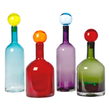 John Lewis pols potten Large Glass Bubbles Bottles Ornament Set Multi 4 Piece- Buy online at McGrocer