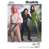 John Lewis Simplicity Women's Cosplay Jumpsuit And Bodysuit Sewing Pattern- Buy online at McGrocer