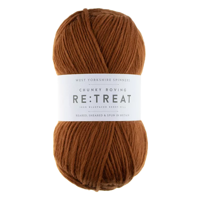 Laine roving épaisse Re:Treat West Yorkshire Spinners, 100 g