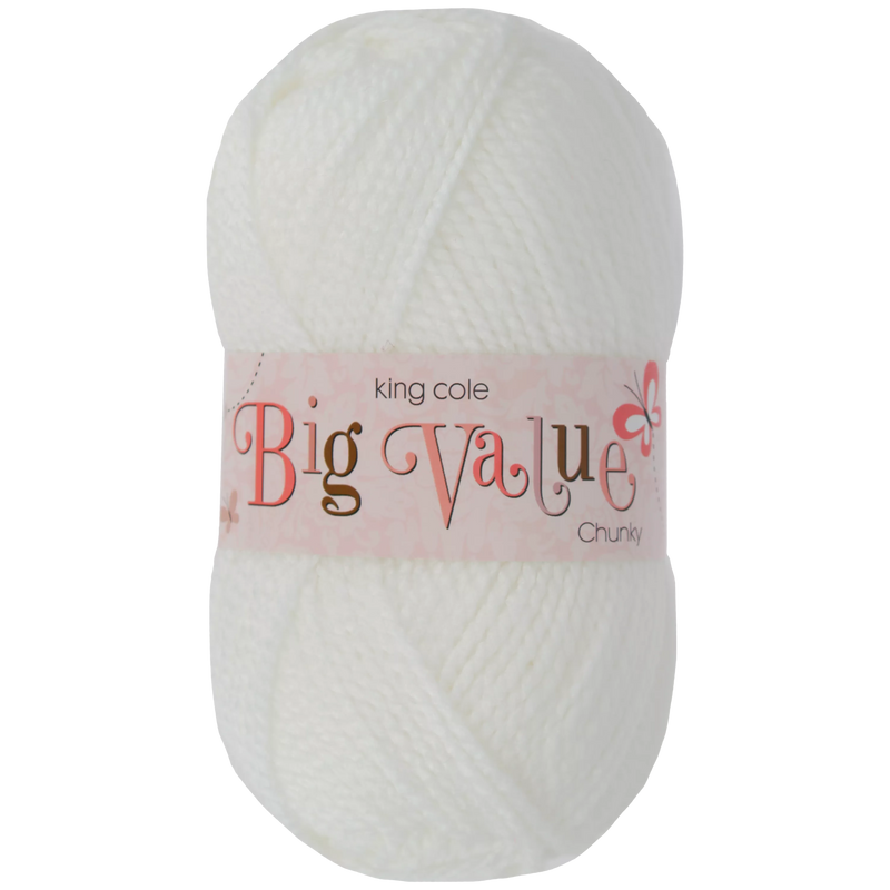 King Cole Big Value Chunky Yarn 100g