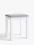 John Lewis Wilton upholstered stool with painted finish, British brand