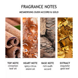 Molton Brown Oudh Gold bath and shower gel 300ml, imported from the UK