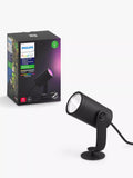 Philips Hue Lily smart outdoor spotlight extension Black (British brand)