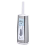 Joseph Joseph flexible D-shaped head toilet brush with steel container - British product