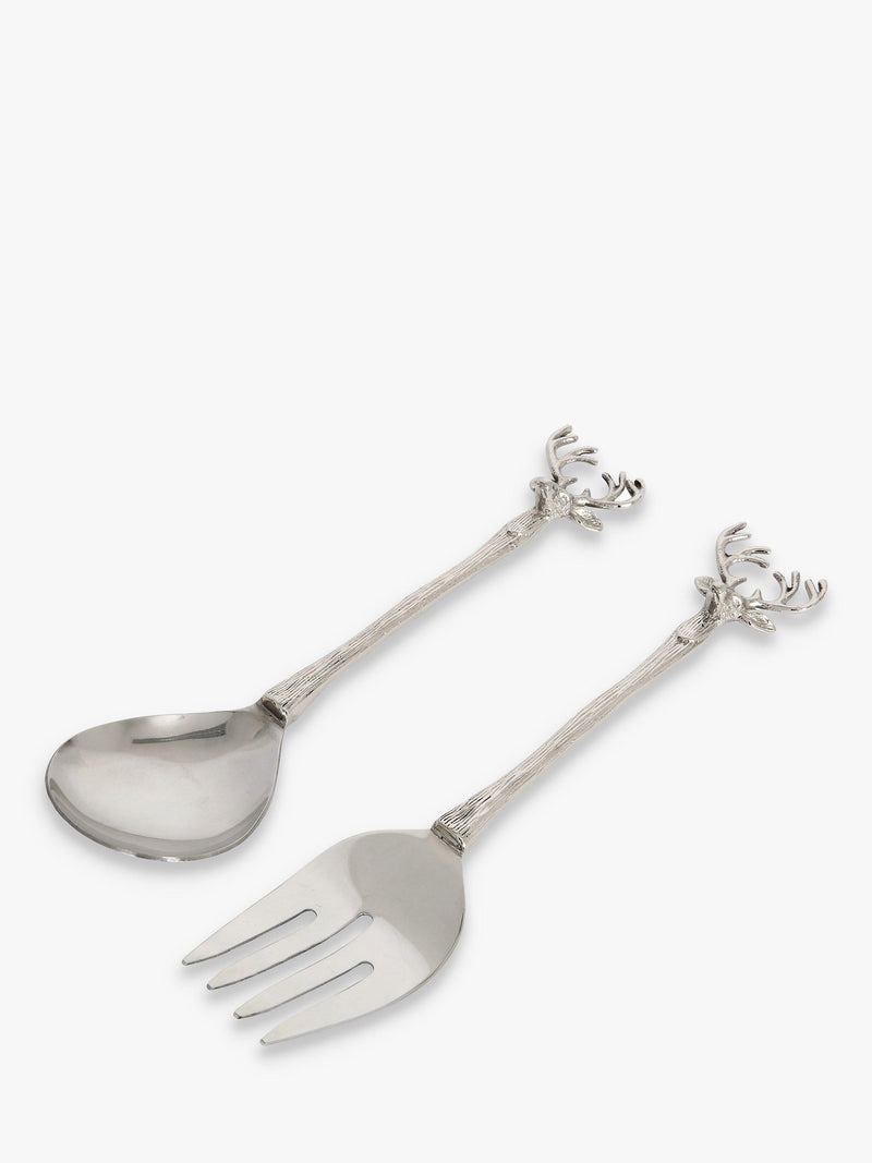 Culinary Concepts stag head salad servers - British product
