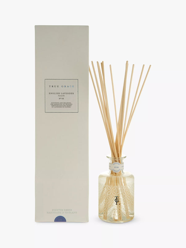 Lavender Reed Diffuser with Geranium, Clary Sage and Sandalwood, 200ml