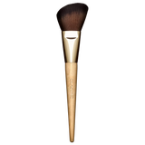 Clarins blush brush with soft bristles and birchwood handle - British product