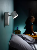 Philips LED single spotlight wall light white 3W (British brand)