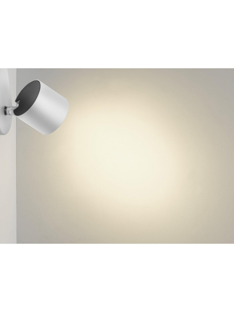 Philips LED single spotlight wall light white 3W (British brand)