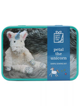 John Lewis Apples to Pears Petal the Unicorn Simple Sewing Kit Gift in a Tin- Buy online at McGrocer