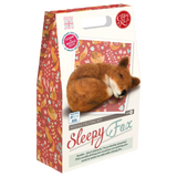 The Crafty Kit Company sleepy fox needle felting kit - British product