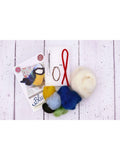 The Crafty Kit Company blue tit felting craft kit, UK version