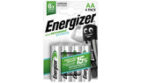 Energizer Extreme AA rechargeable batteries pack of 4 - British product