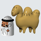 Alessi Amir And Camelus Set Of Figurines