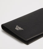 Emporio Armani grained leather passport holder - British product