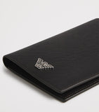 Emporio Armani grained leather passport holder - British product
