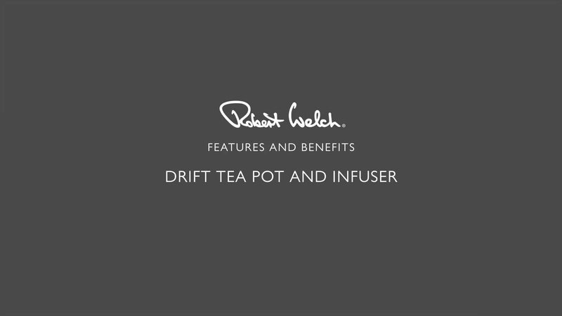 Robert Welch Drift teapot 900ml, imported from the UK
