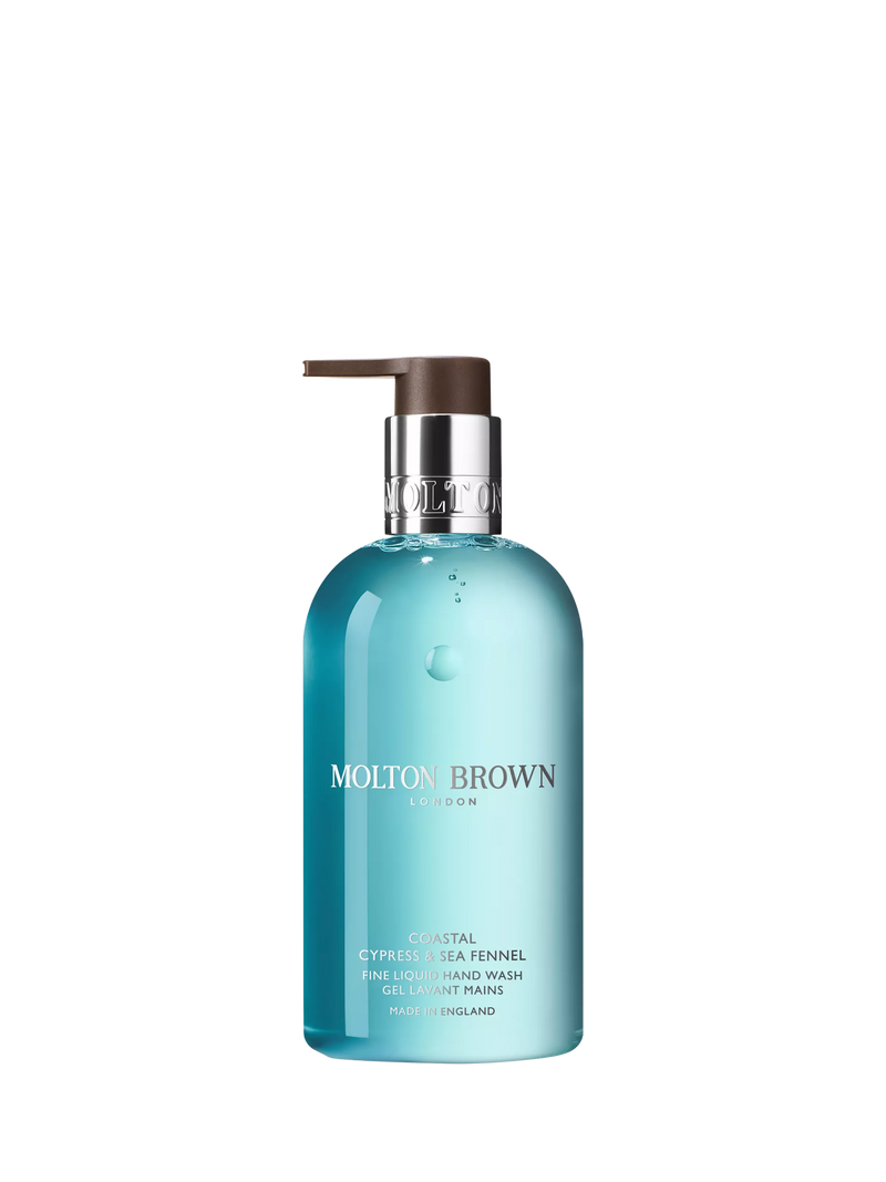 Molton Brown Coastal Cypress & Sea Fennel hand wash 300ml, imported from the UK