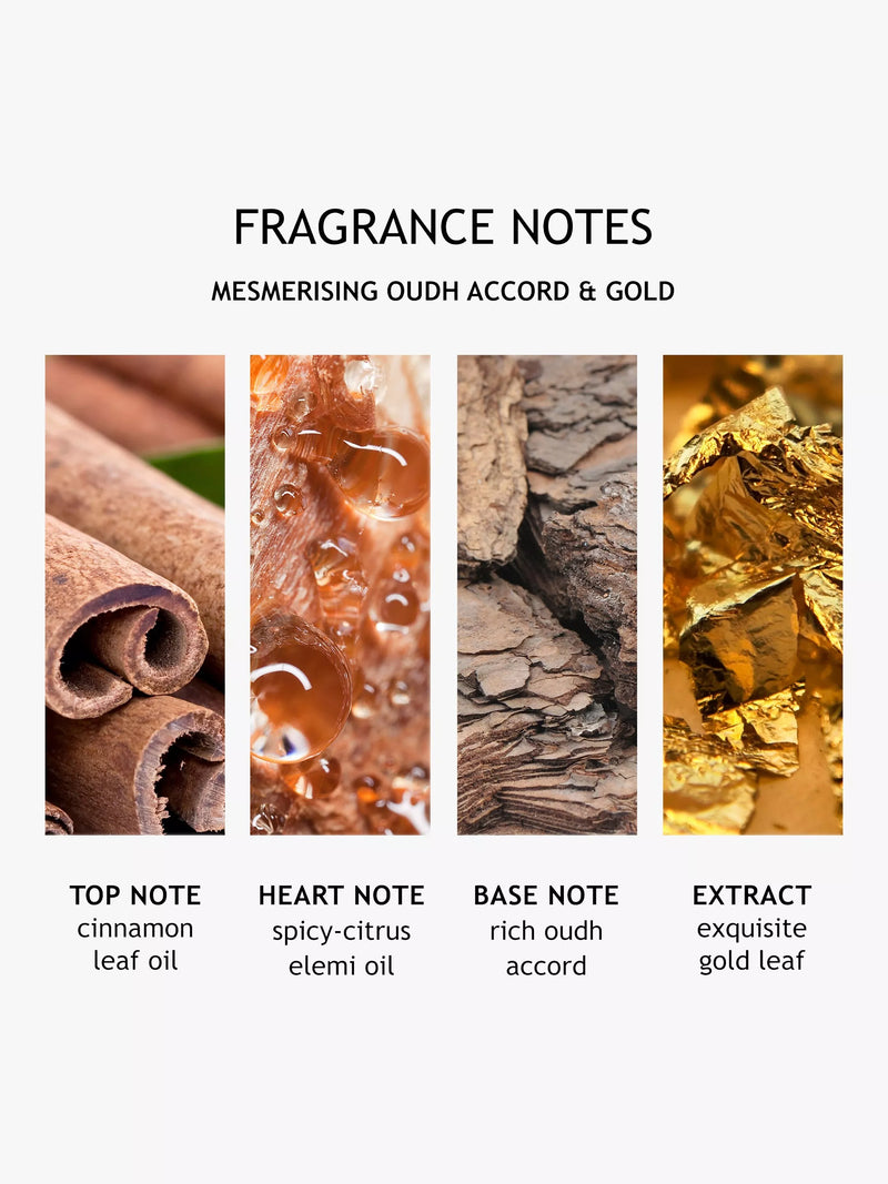 Molton Brown Mesmerising Oudh Accord & Gold Fine Liquid Handwash 300ml, imported from the UK