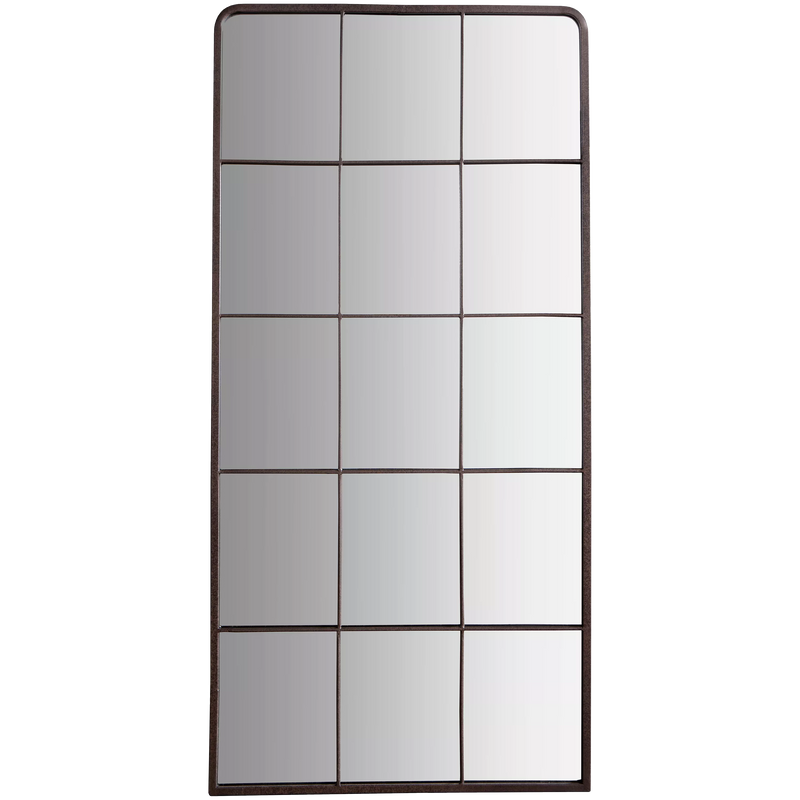 Gallery Direct Amandine rectangular mirror bronze 127cm (British brand)