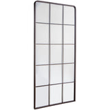 Gallery Direct Amandine rectangular mirror bronze 127cm (British brand)