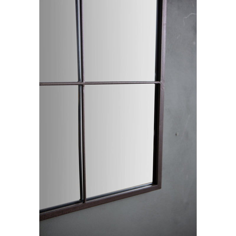 Gallery Direct Amandine rectangular mirror bronze 127cm (British brand)