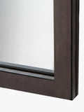 Gallery Direct Amandine rectangular mirror bronze 127cm (British brand)