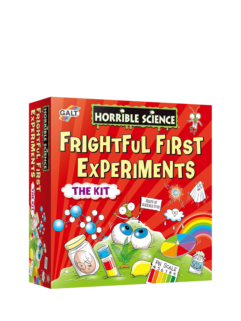 Horrible Science Frightful First Experiments STEM toy for children, UK version