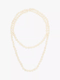 E.W Adams opera length freshwater pearl necklace white - British product