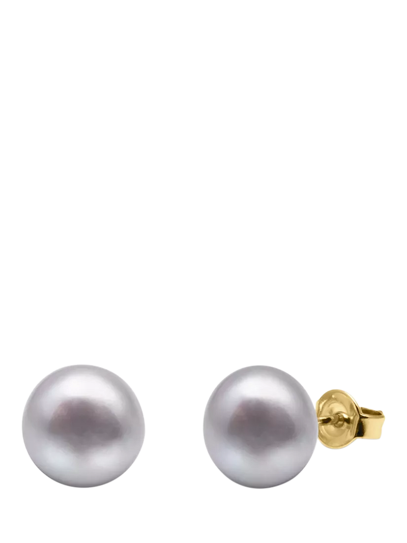 E.W Adams 9ct Gold Freshwater Pearl Stud Earrings
