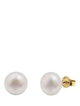 John Lewis E.W Adams 9ct Gold Freshwater Pearl Stud Earrings- Buy online at McGrocer