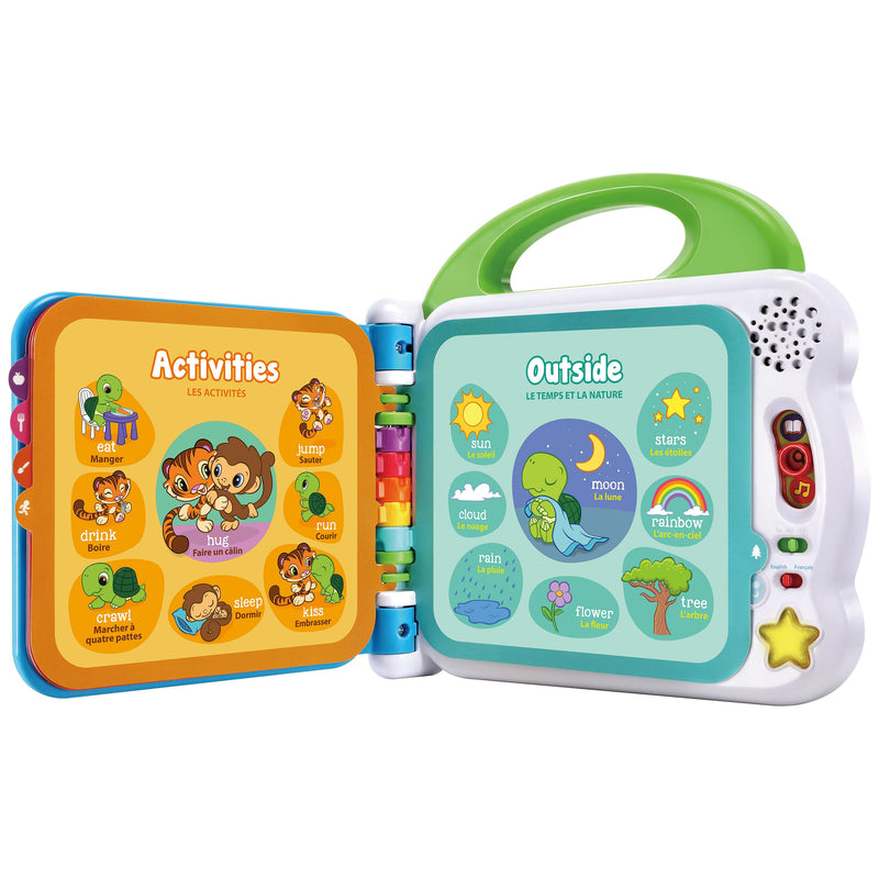 LeapFrog interactive educational book with 100 words and bilingual modes, UK version