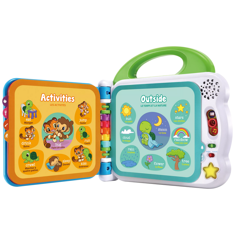 LeapFrog interactive educational book with 100 words and bilingual modes, UK version