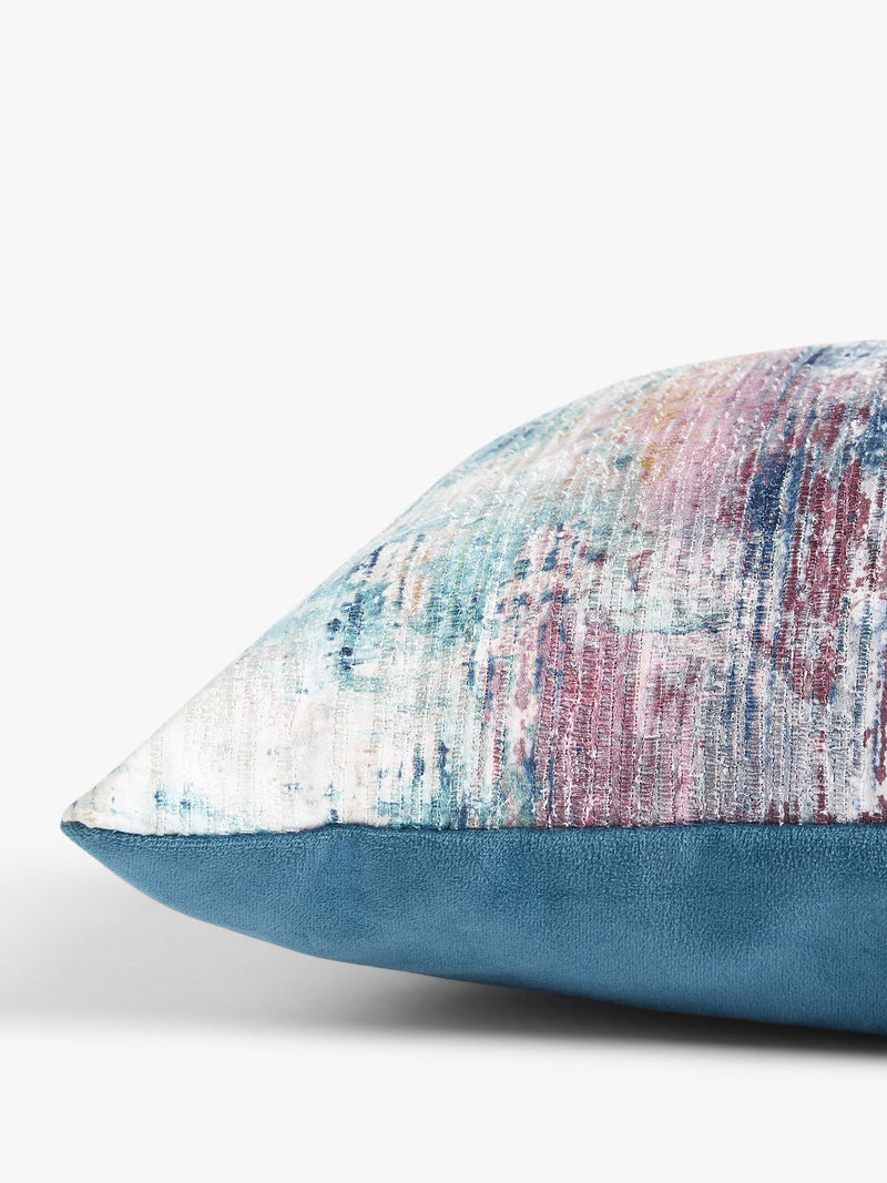 John Lewis Fresco embroidered fabric cushion in multi, UK version